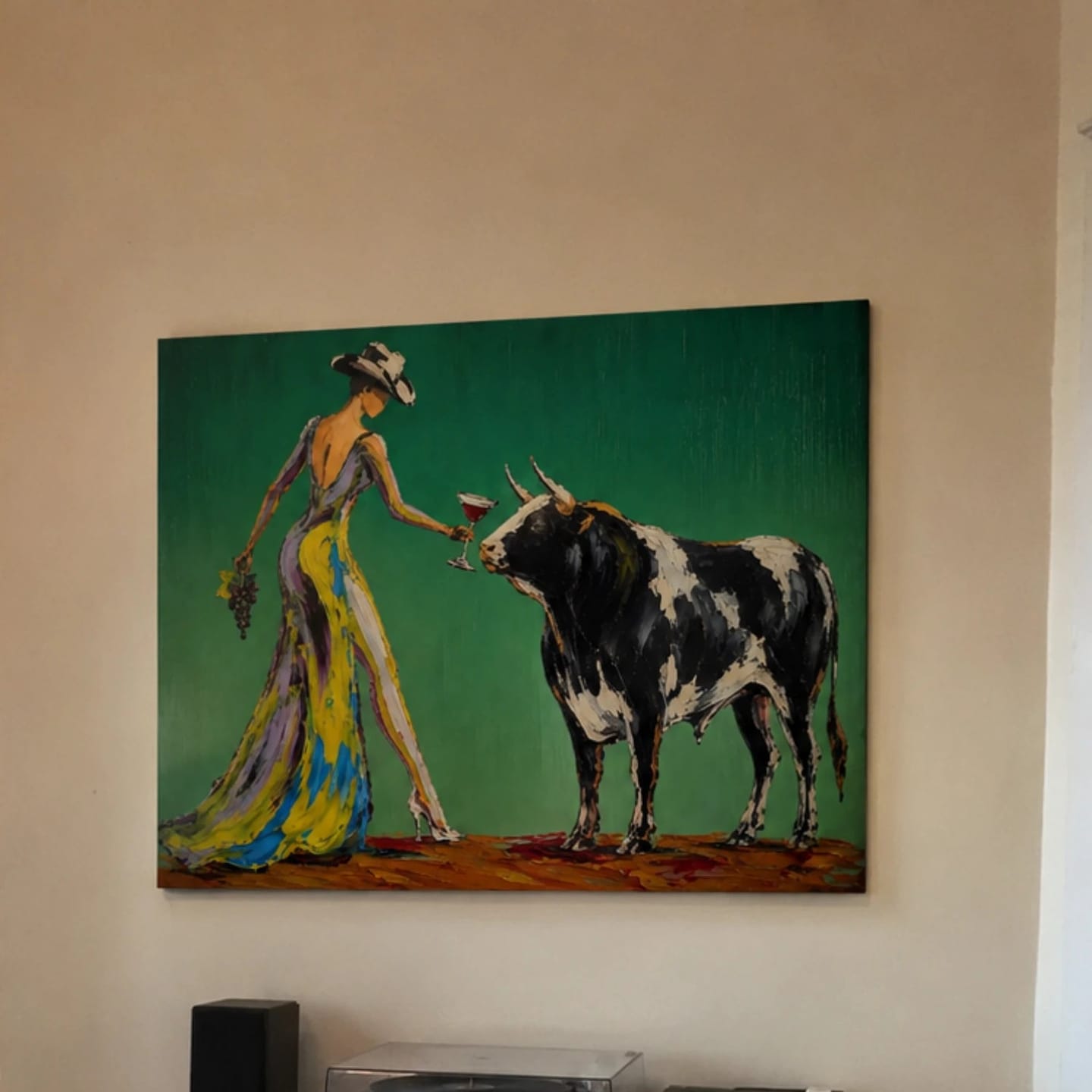 Customer photo review of Western Pop Art｜Vivid Gown Homage