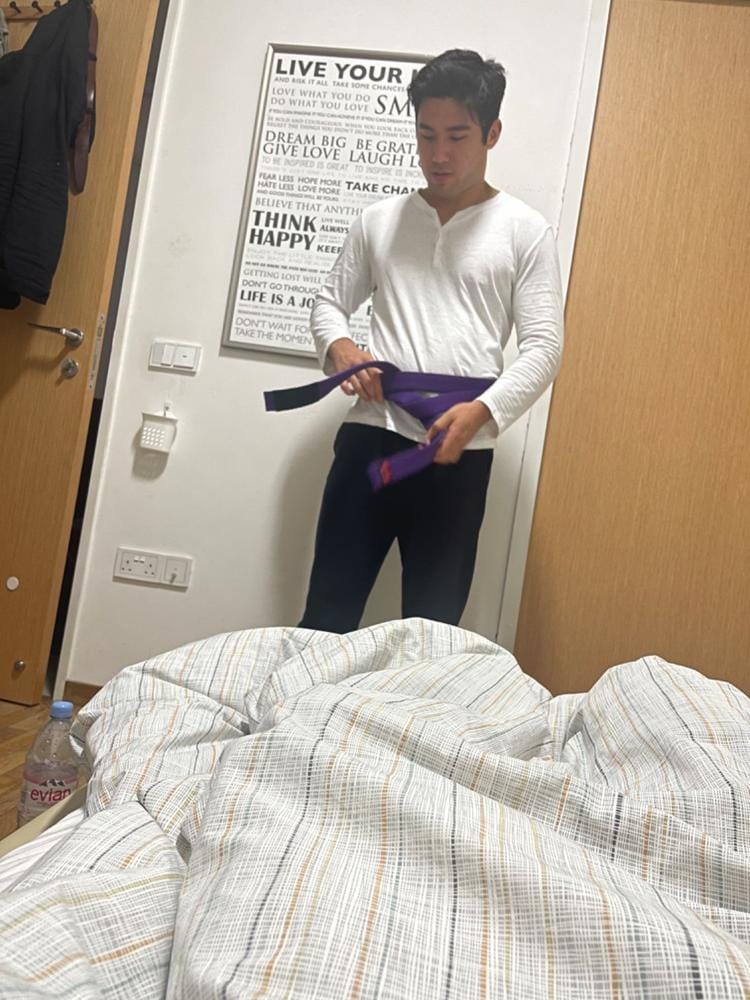 Customer photo review of Isami Purple Belt