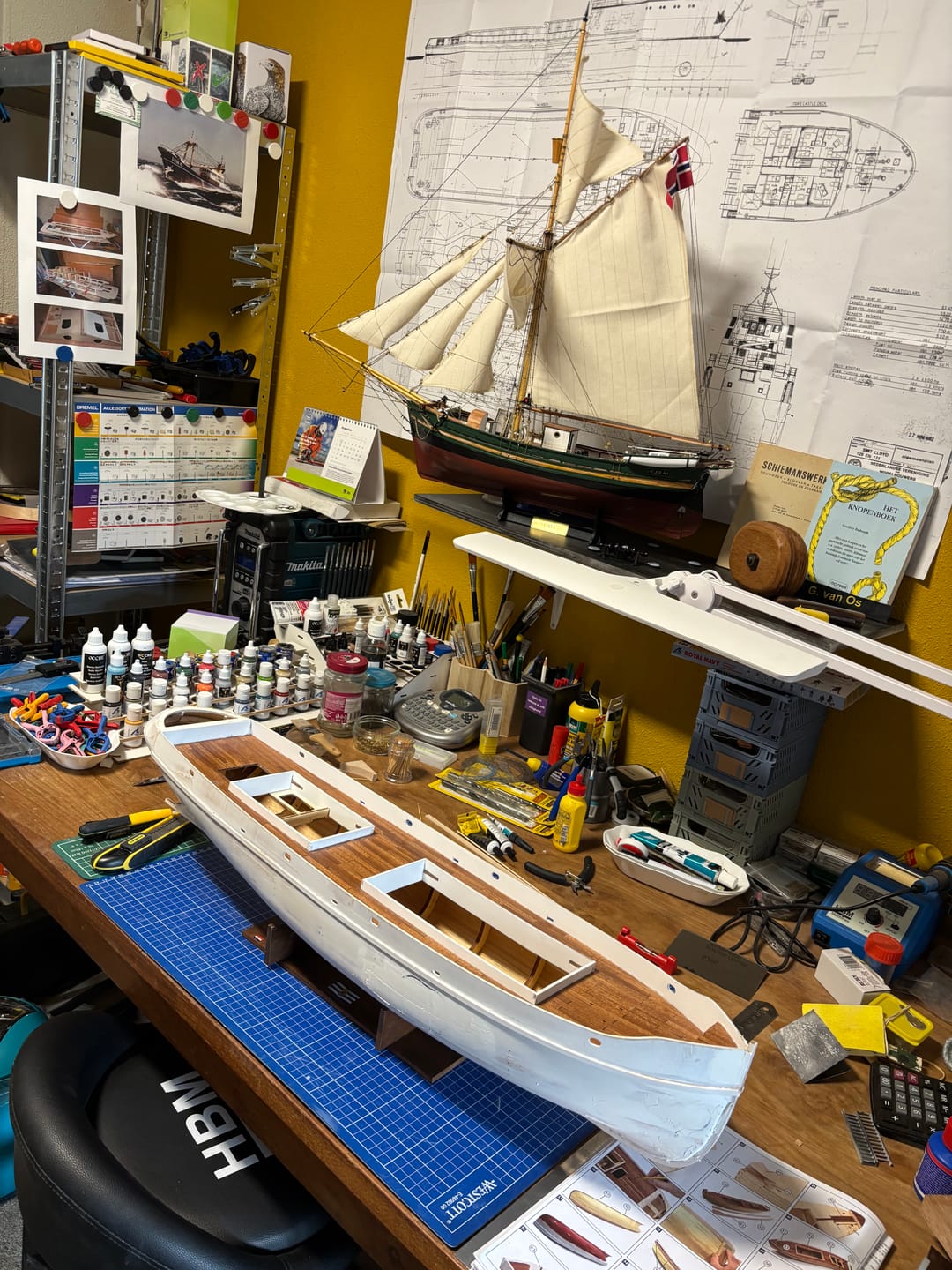 Customer photo review of Maqueta Barco Ulises RC