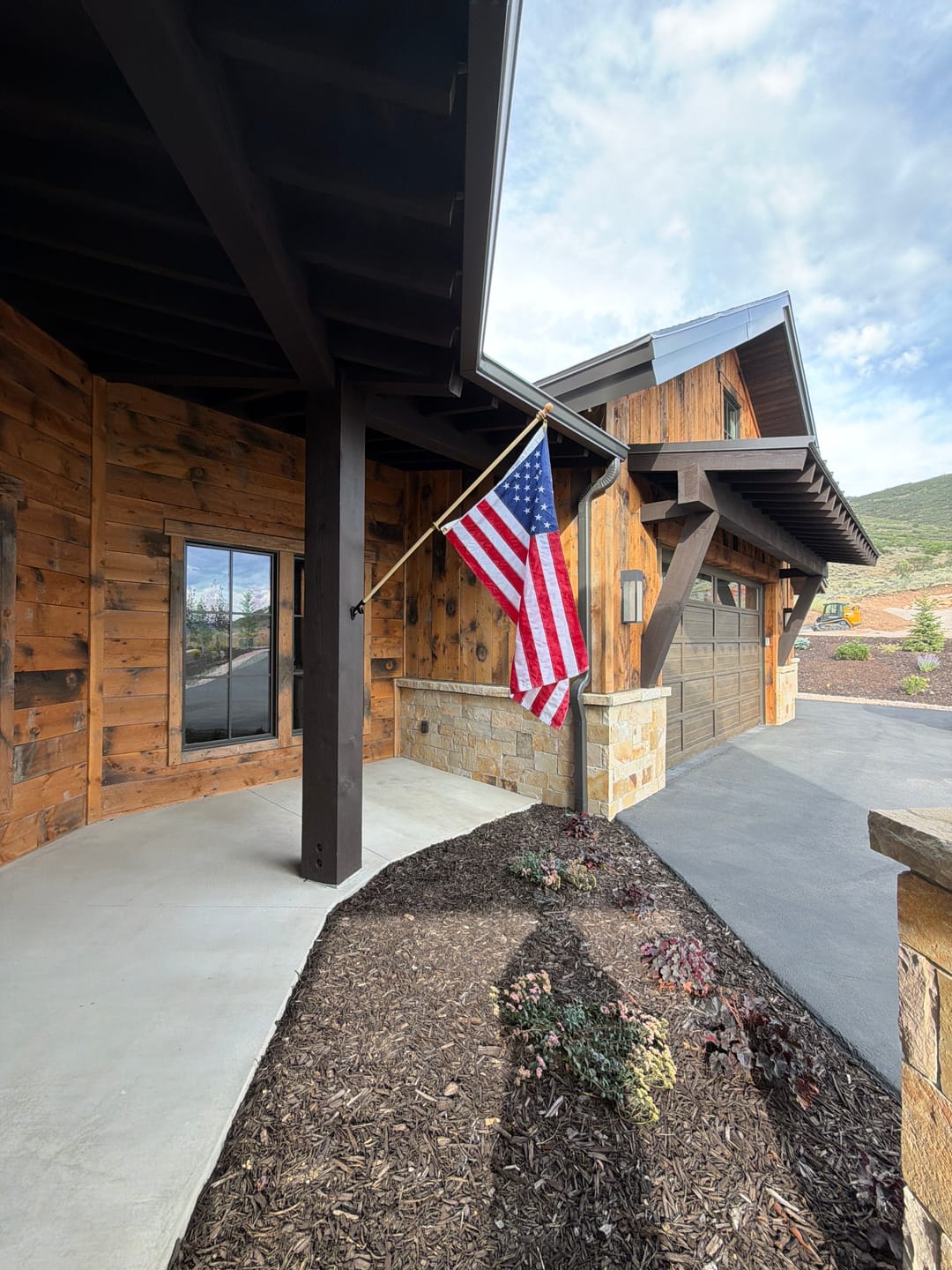 Customer photo review of 3' x 5' American Flag Set