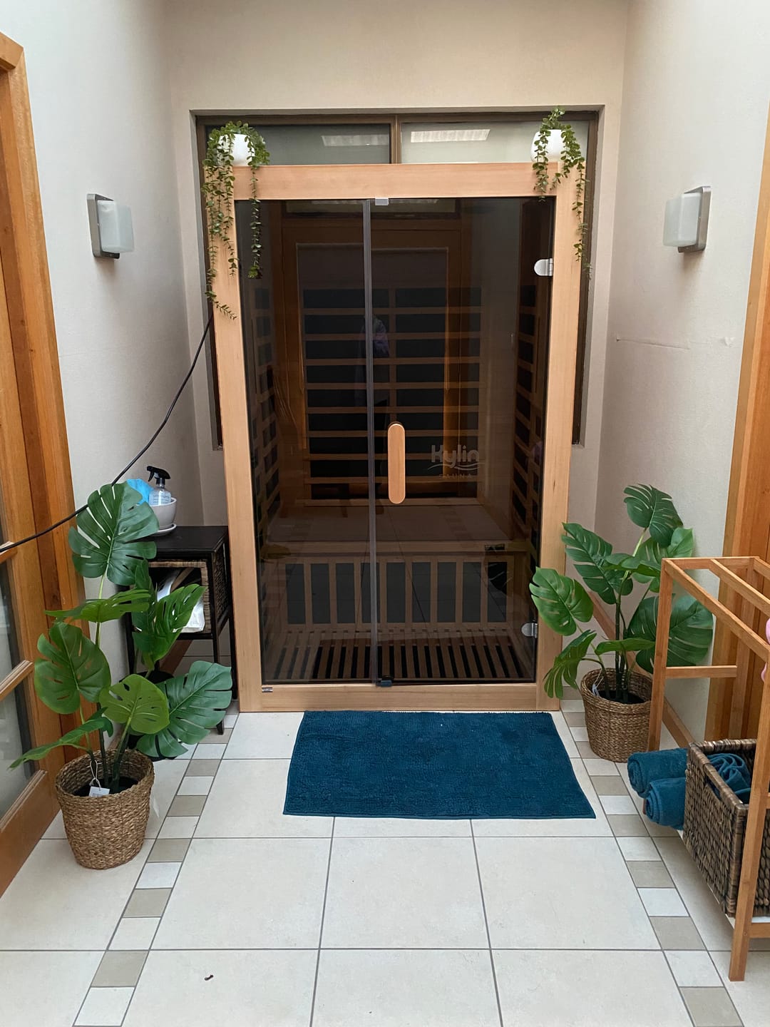 Customer photo review of Kylin Low EMF Carbon Infrared Sauna Room 2 Person H6203 (Floor Heater included)