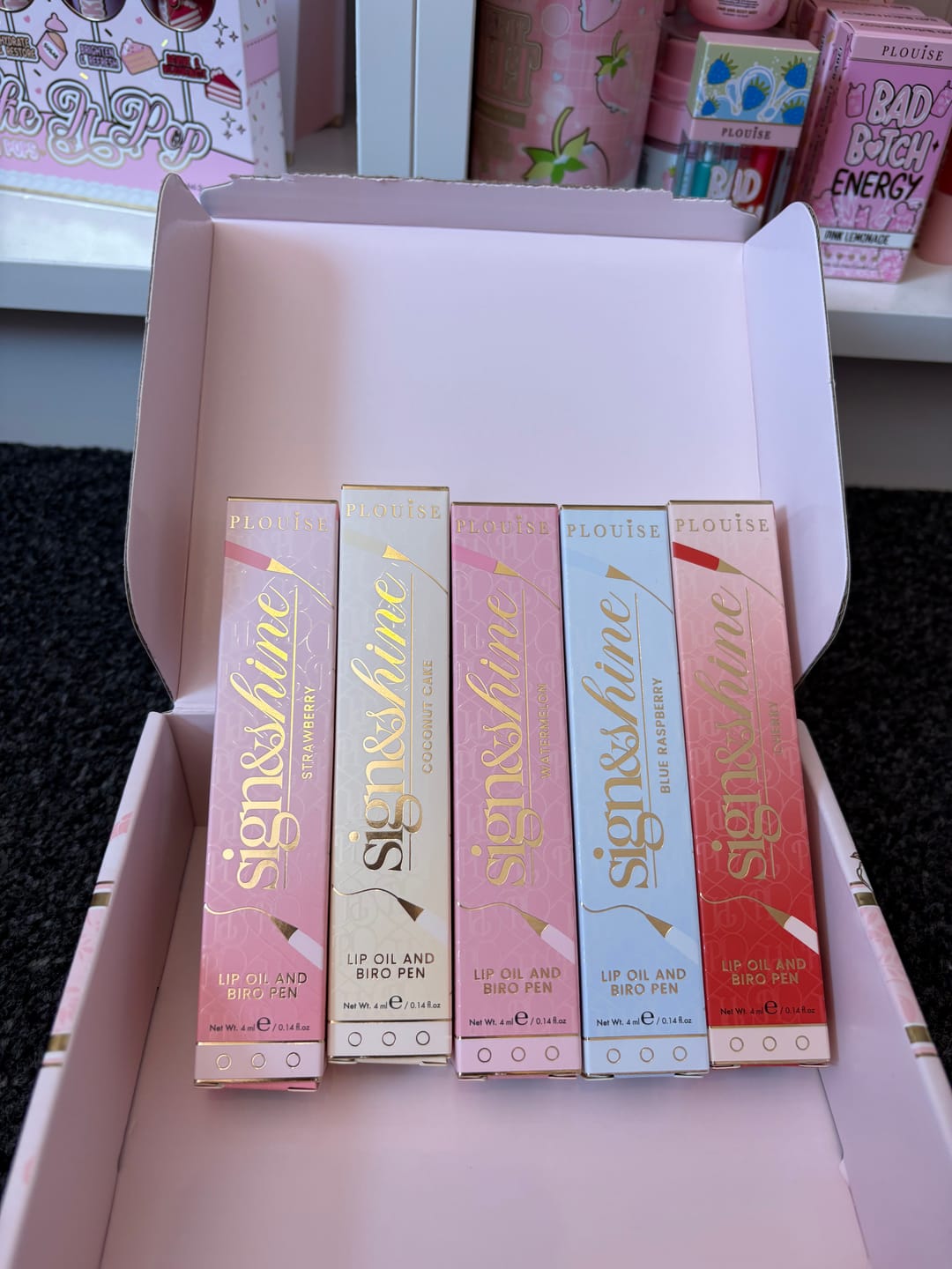 Customer photo review of Back to Business Sign And Shine Lip Oil Pen - PRE-ORDER