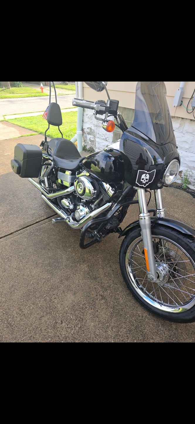 Customer photo review of SKULL LOGO STATE STICKERS