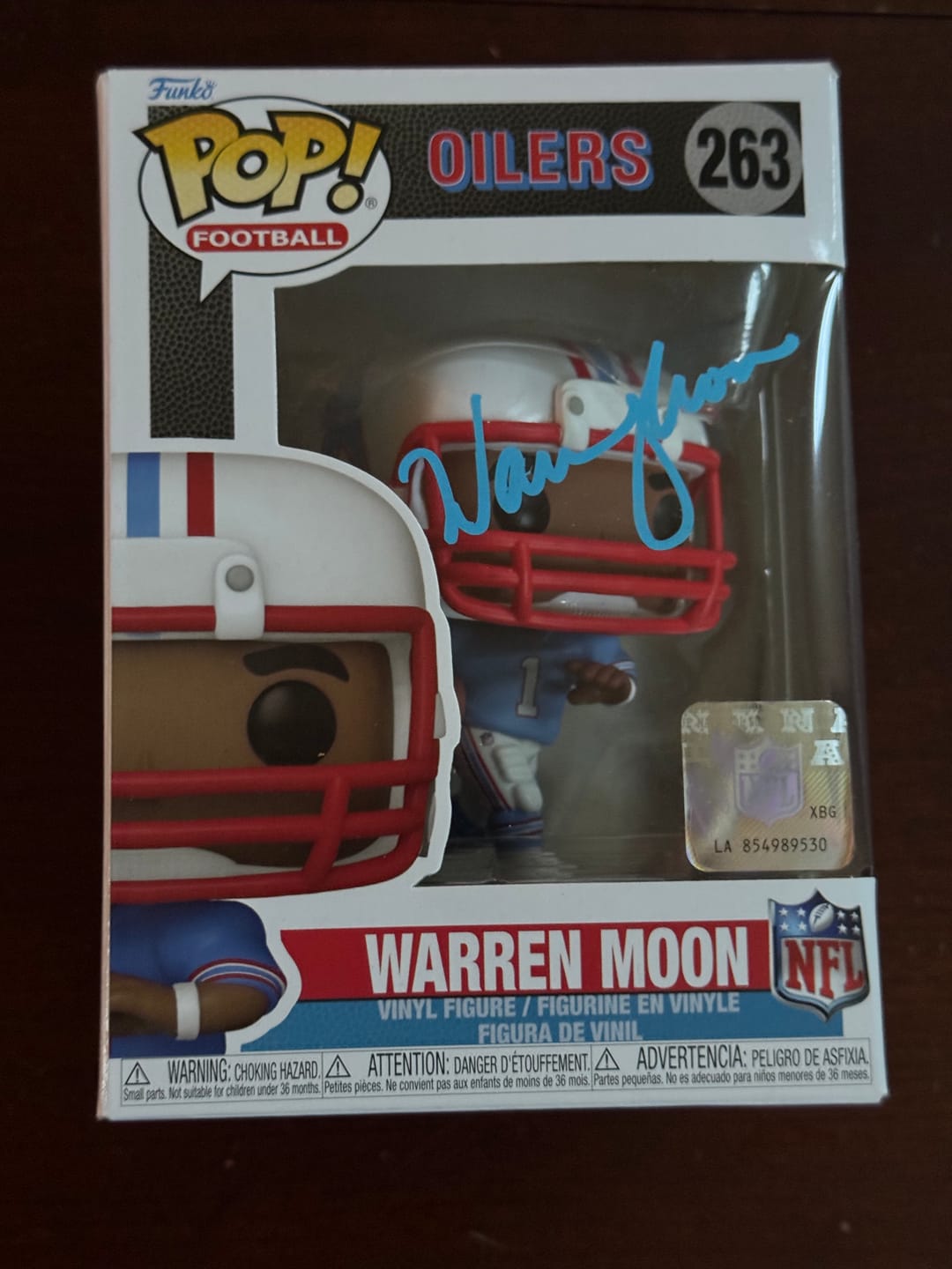 Customer photo review of Warren Moon Autograph Signing