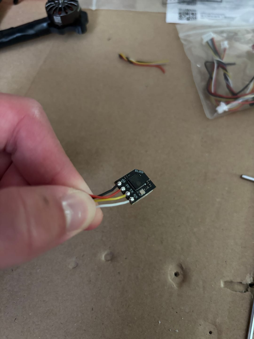 Customer photo review of RP1 V2 ExpressLRS 2.4ghz Nano Receiver EU-LBT