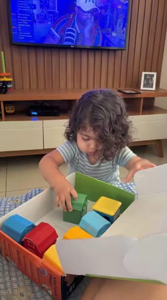 Customer photo review of CleverCargo™ Learning Train