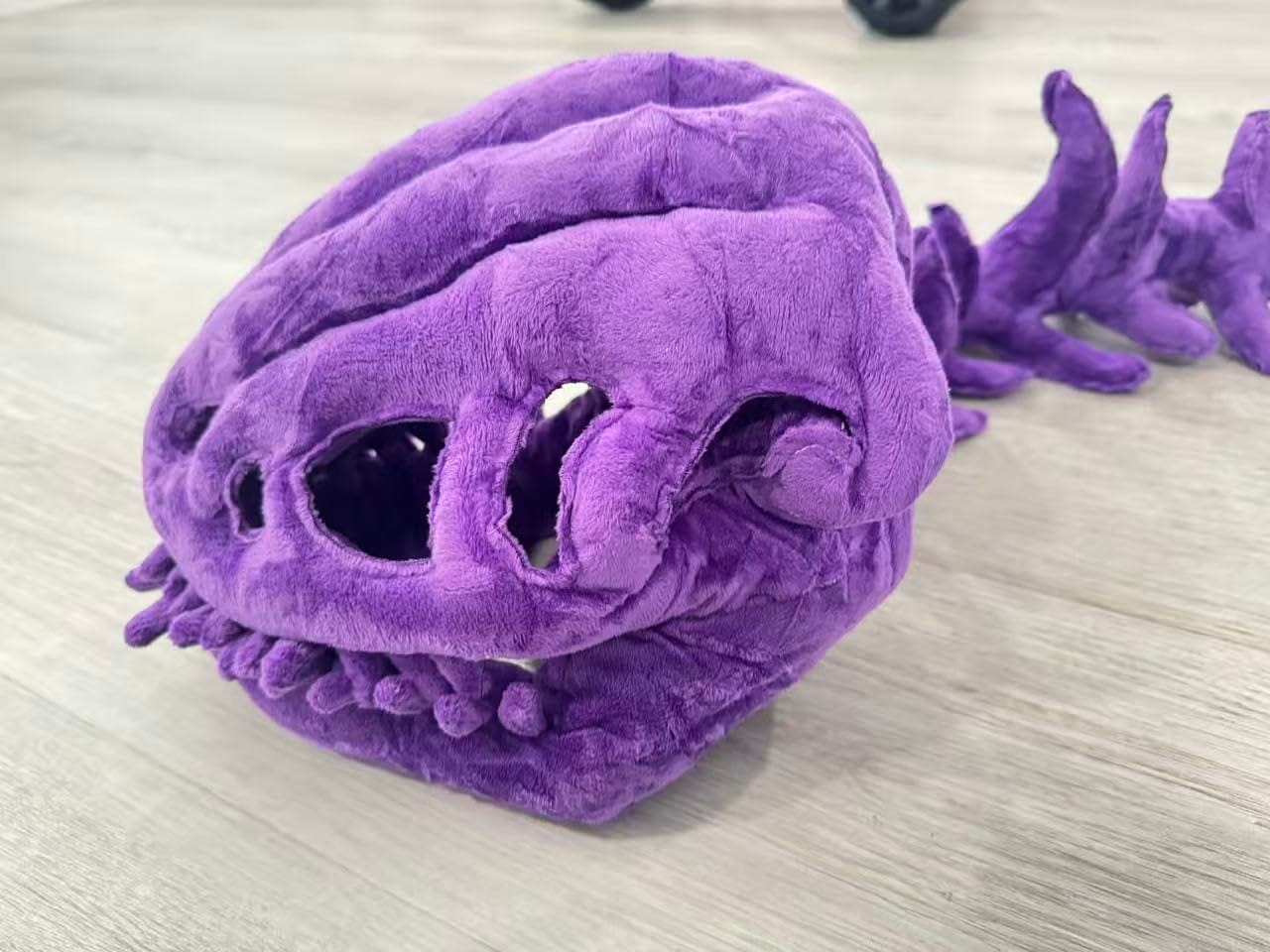 Customer photo review of Dino Plush Hoodie