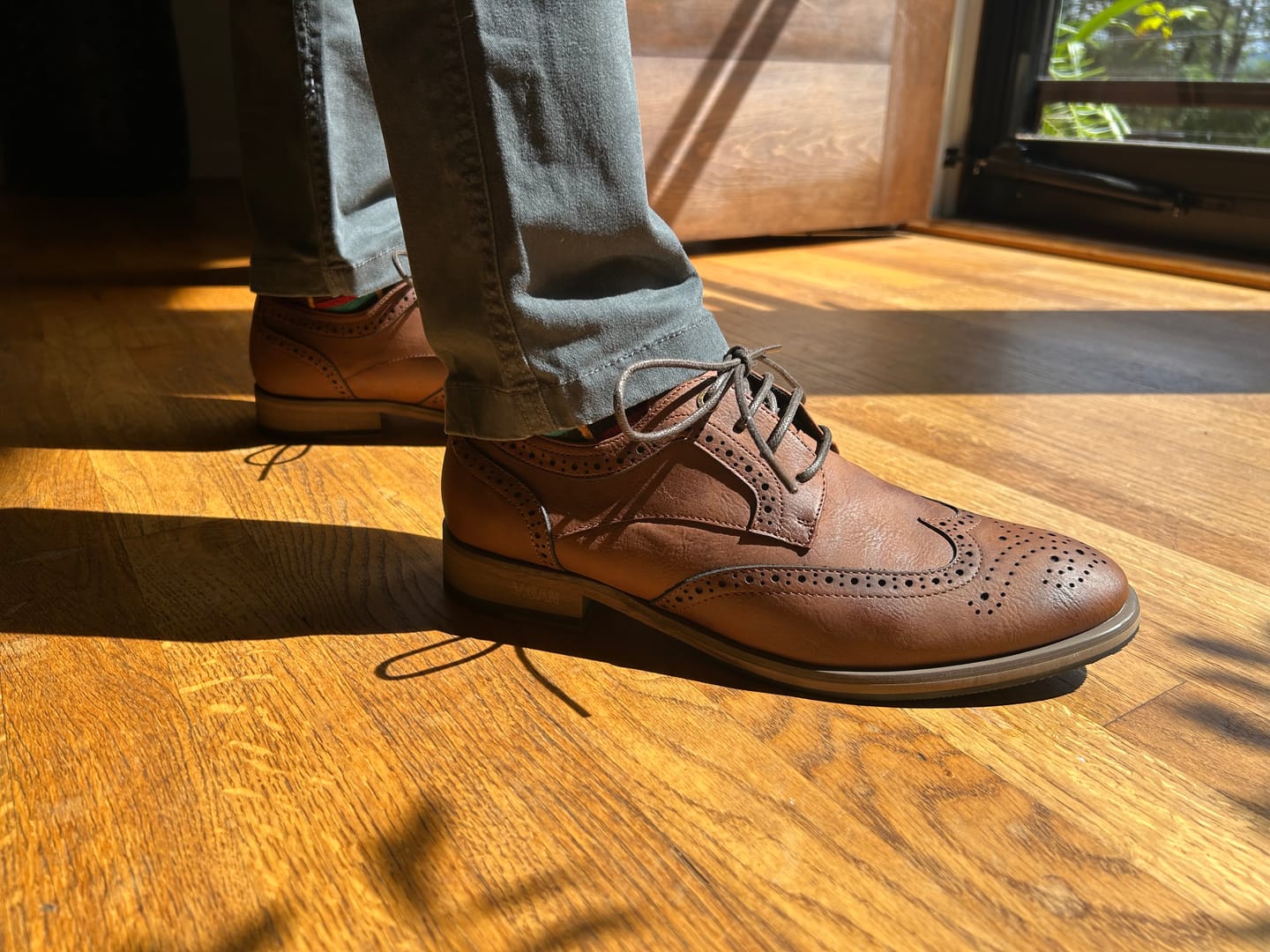 Customer photo review of Barley 2 Brogue Shoes