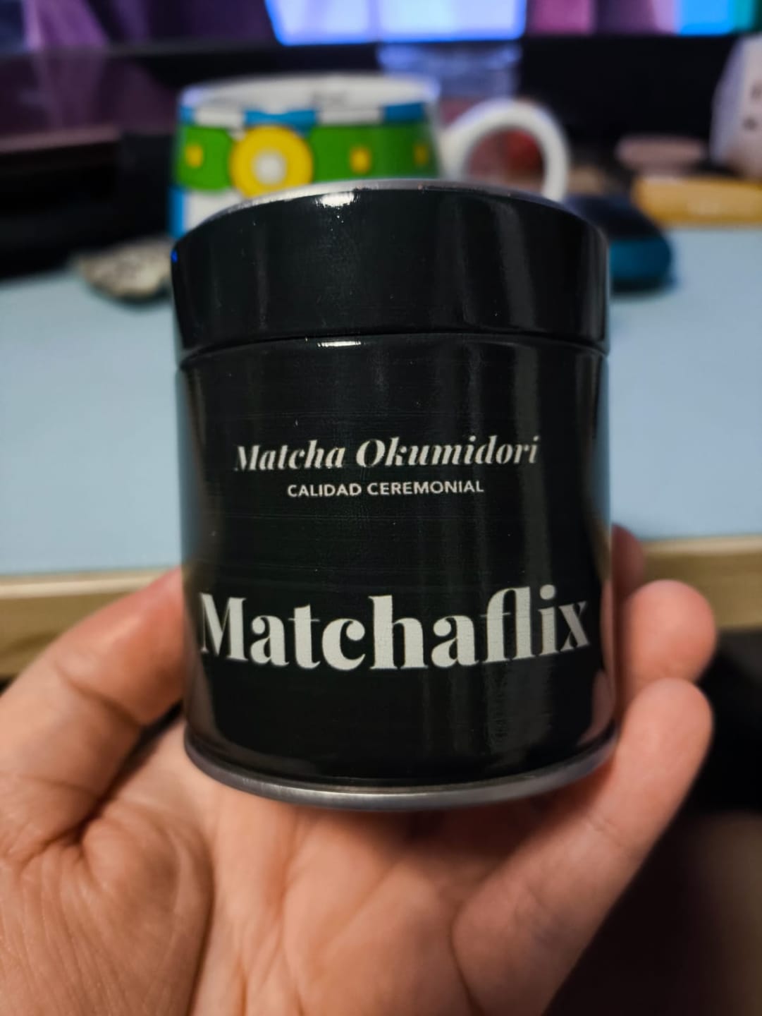 Customer photo review of Té Matcha Ceremonial Okumidori Gran Reserva