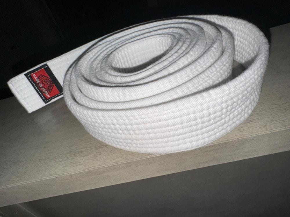 Customer photo review of Isami White Belt