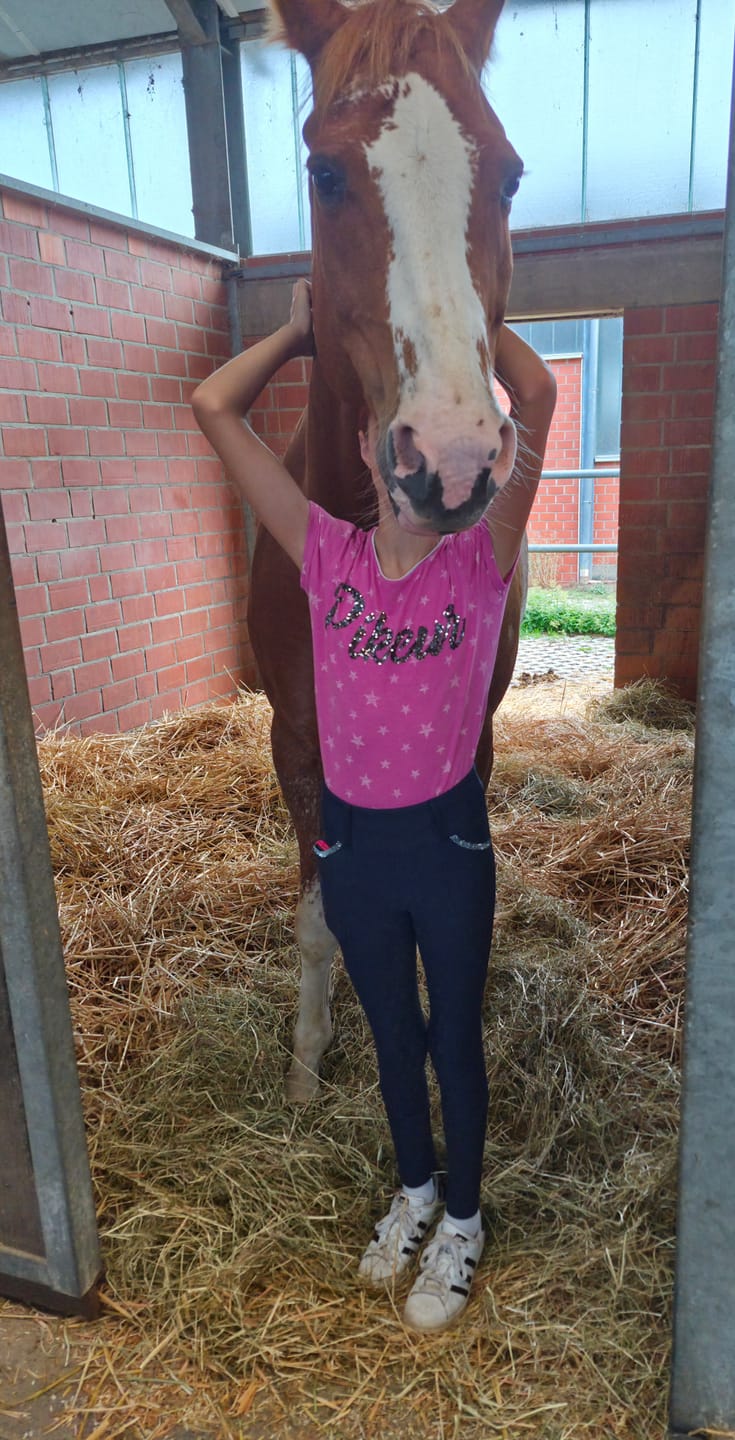 Customer photo review of Reitleggings Emilia Kids