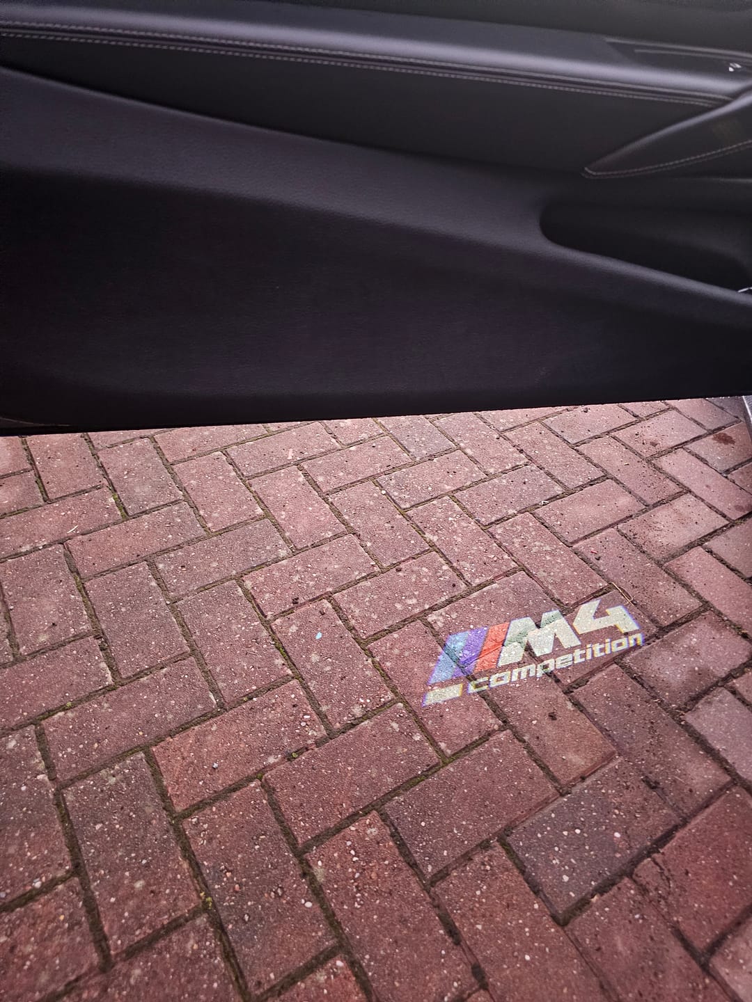 Customer photo review of BMW F SERIES DOOR LIGHTS