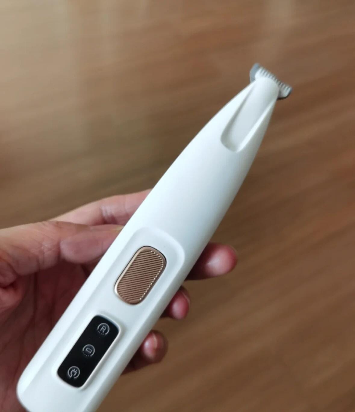 Customer photo review of Precision Paw Trimmer with LED Light