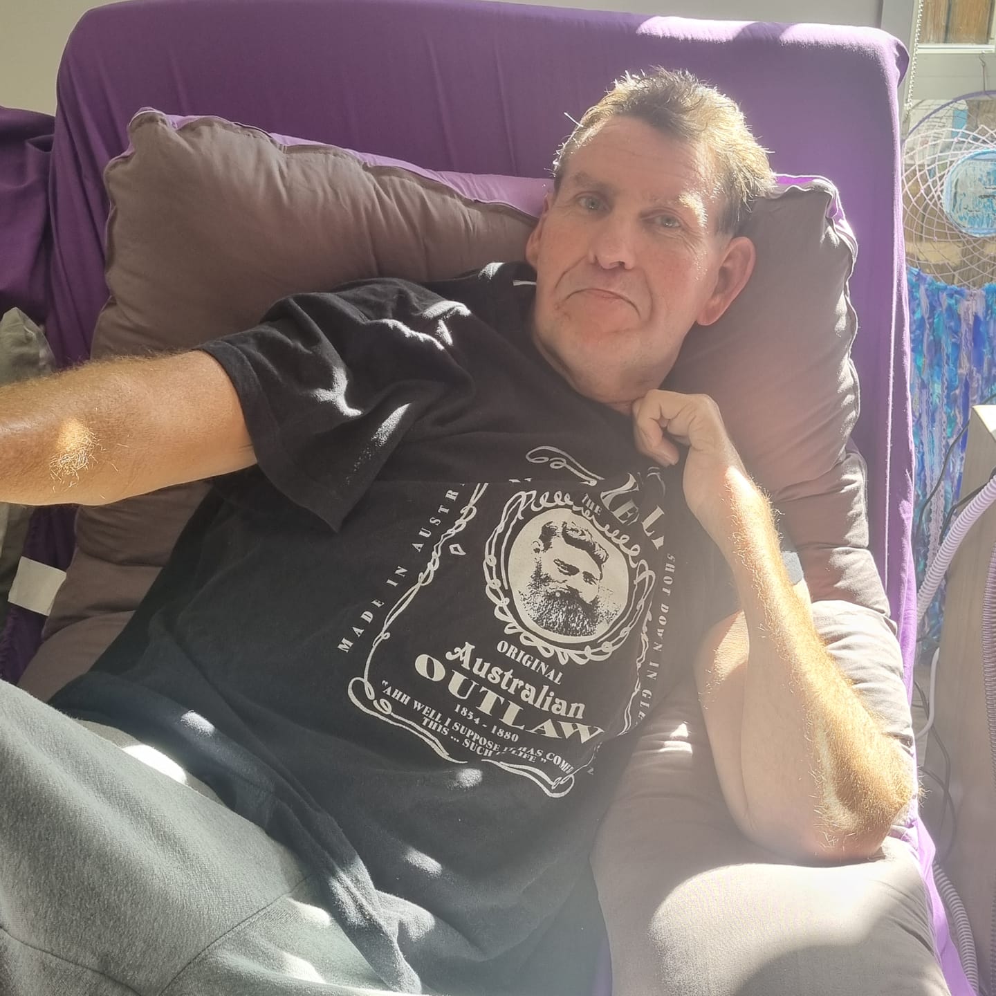 Customer photo review of Australian Made Full Body Pillow