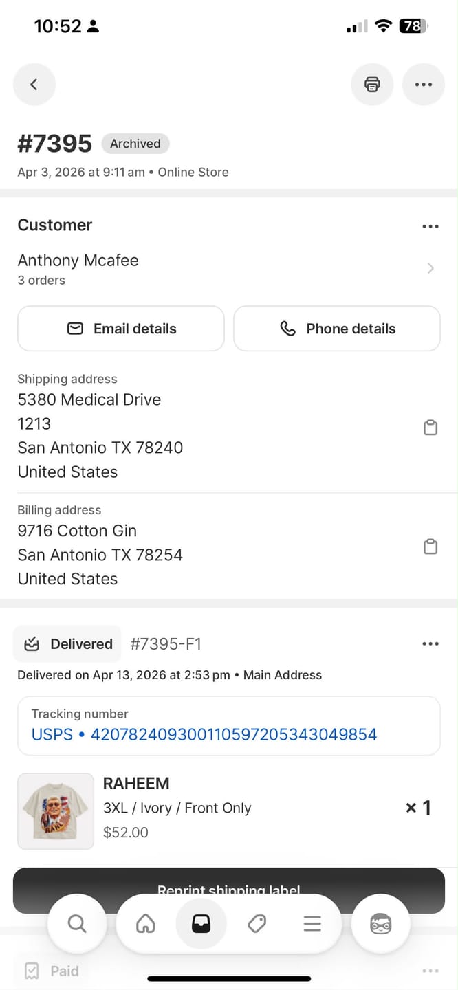 Customer photo review of MAMBA DAY V2