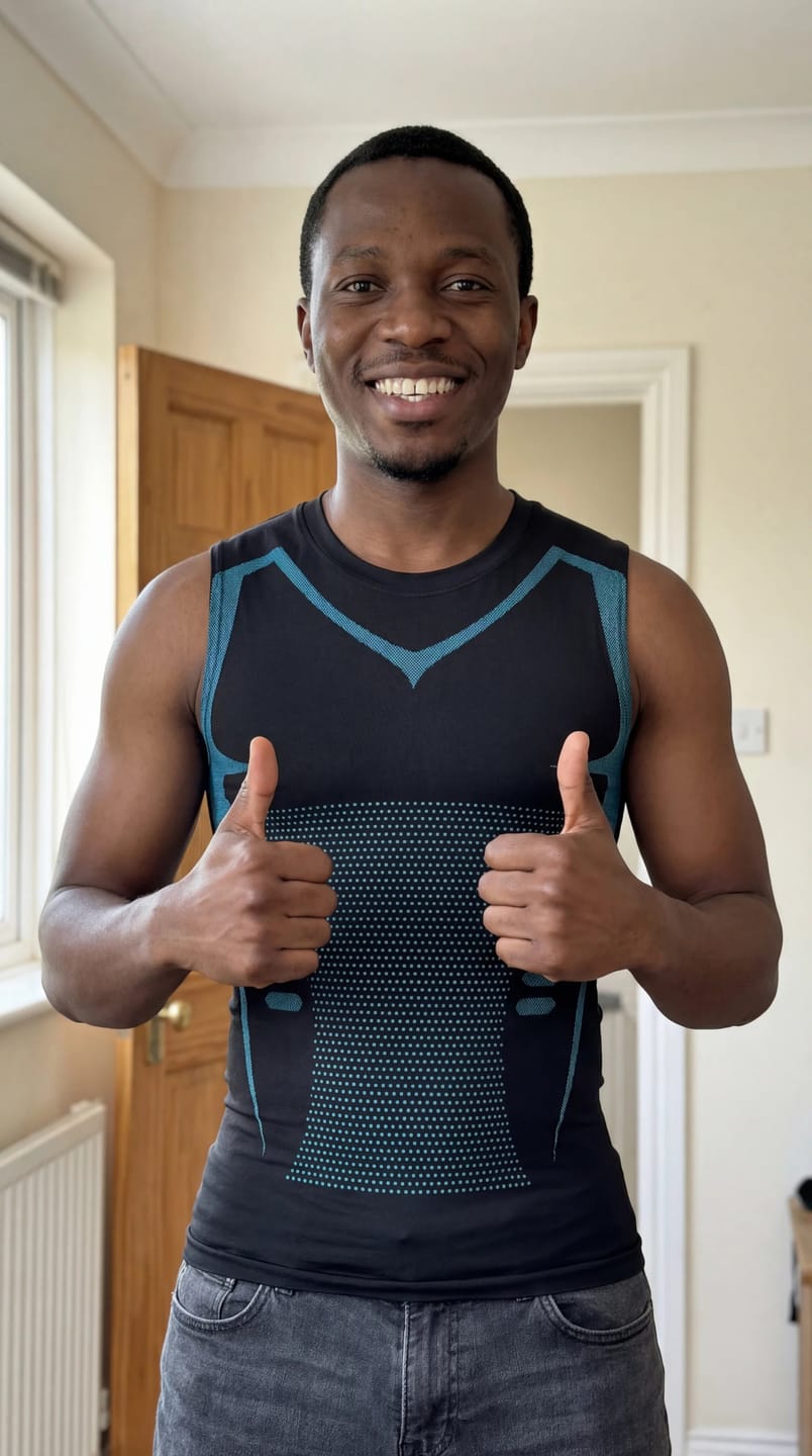 Customer photo review of NorthPower | Feel The Power of Confidence, Shape & Control