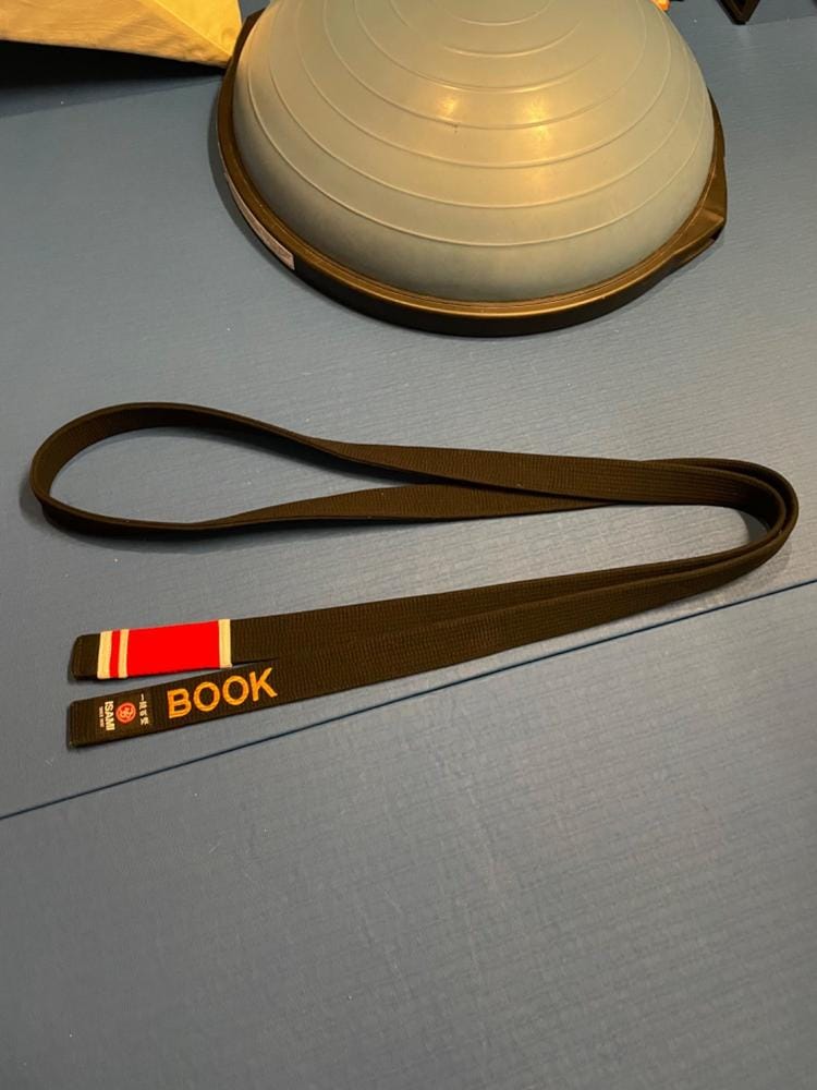 Customer photo review of Isami BJJ Black Belt Premium