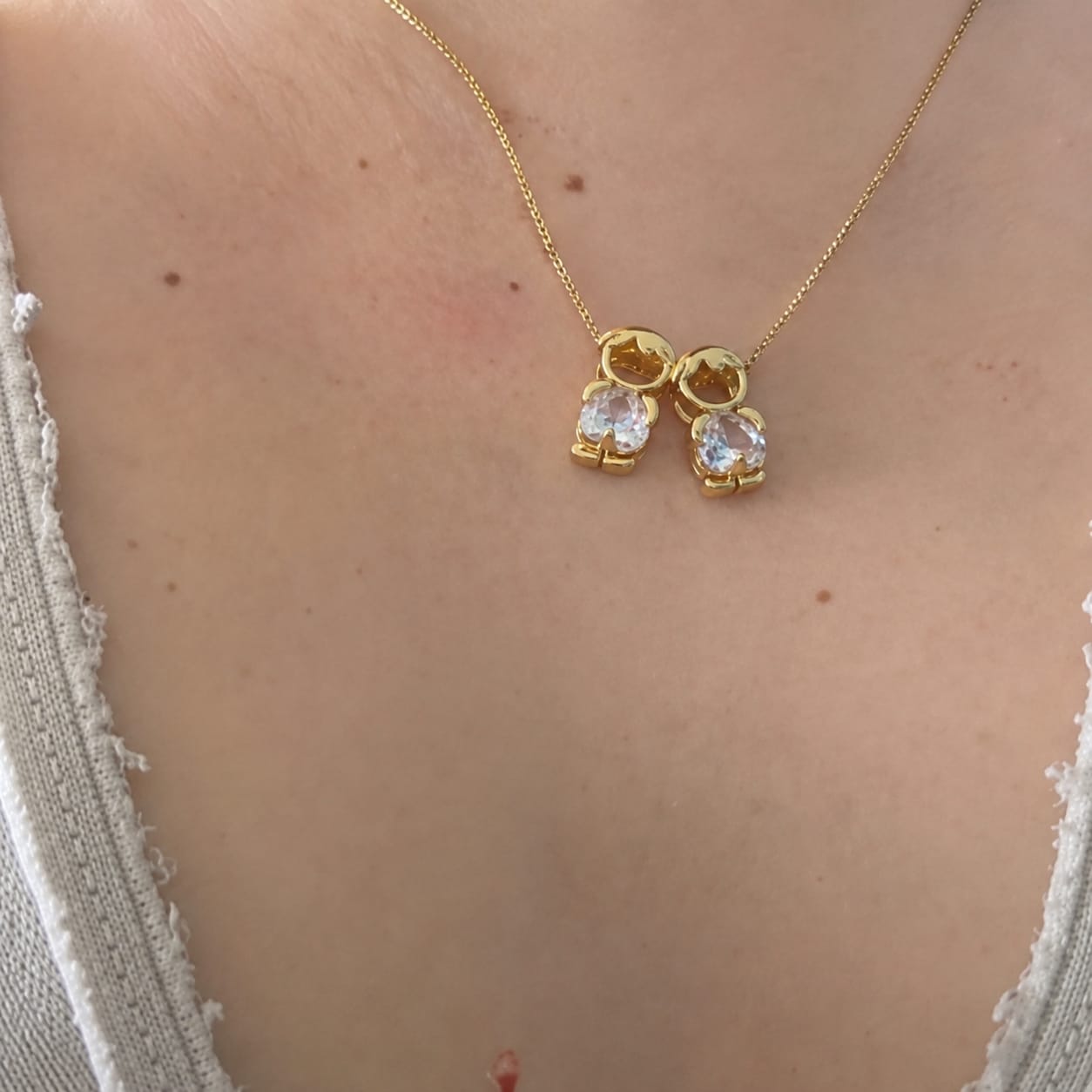 Customer photo review of Collier Personnalisé pour Maman