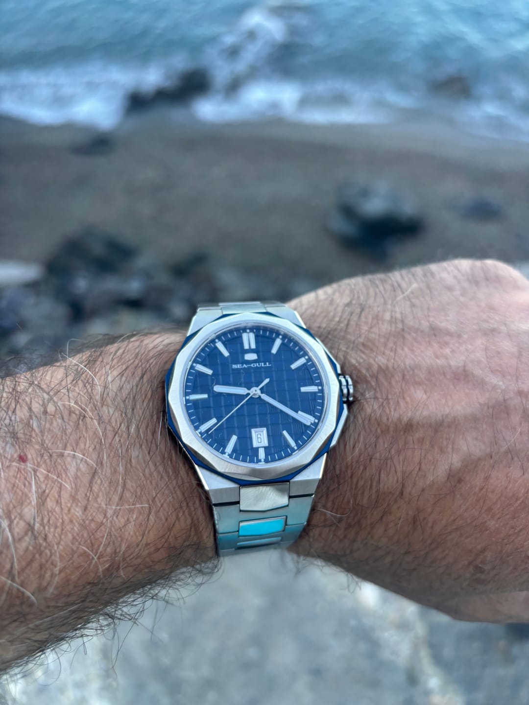 Customer photo review of Extraordinary Series | Mat Pattern Design | Calendar | Luminous | Business | 40mm