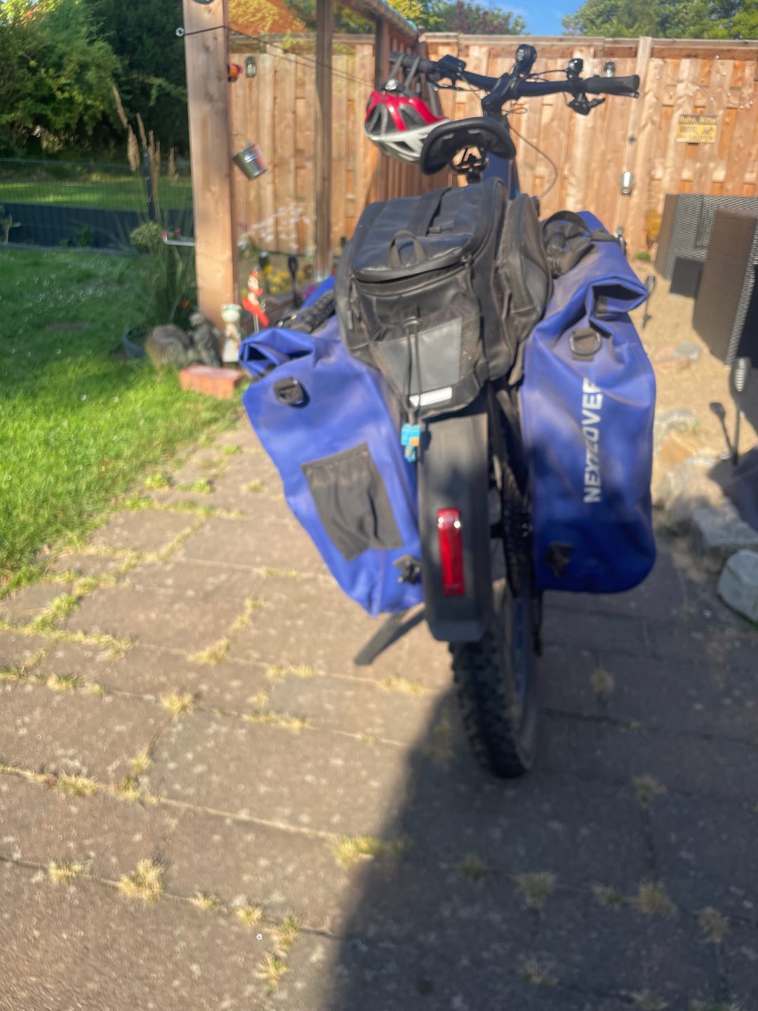 Customer photo review of NextBag TPU 3in1 Fahrradrucksack - dein Begleiter für den Alltag