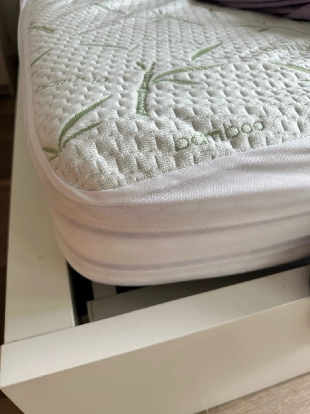 Customer photo review of Truform | Bamboo Mattress Topper
