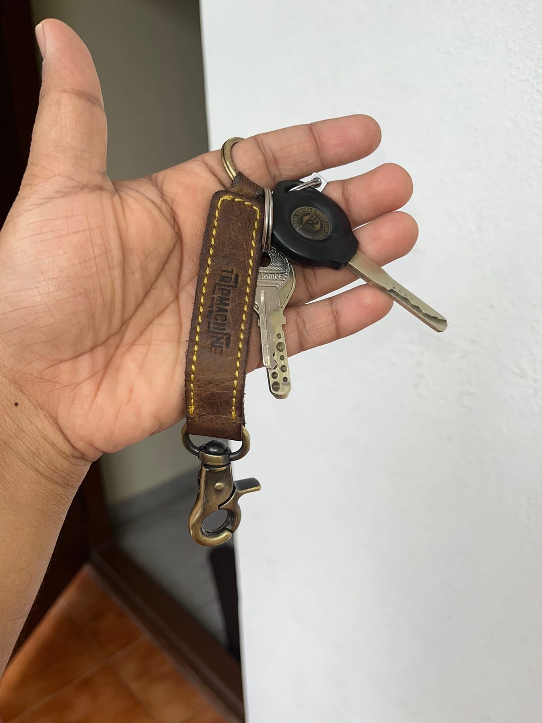 Customer photo review of classic key ring