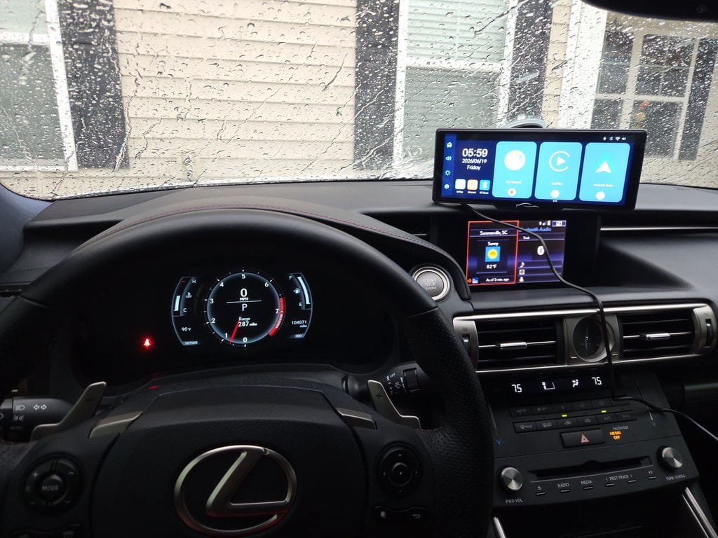 Customer photo review of Écran CarPlay Optimo™ PRO