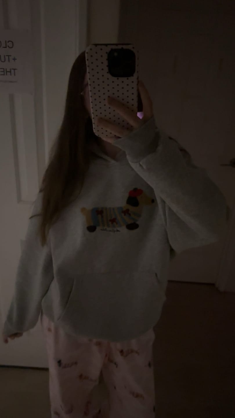 Customer photo review of Aelfric Eden Cartoon Dachshund Hoodie