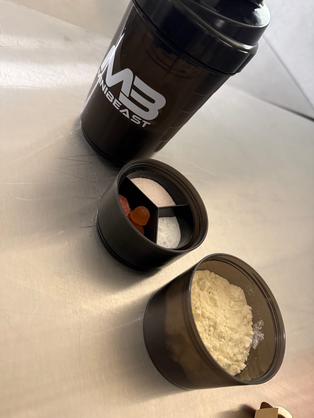 Customer photo review of Storage Shaker Stack