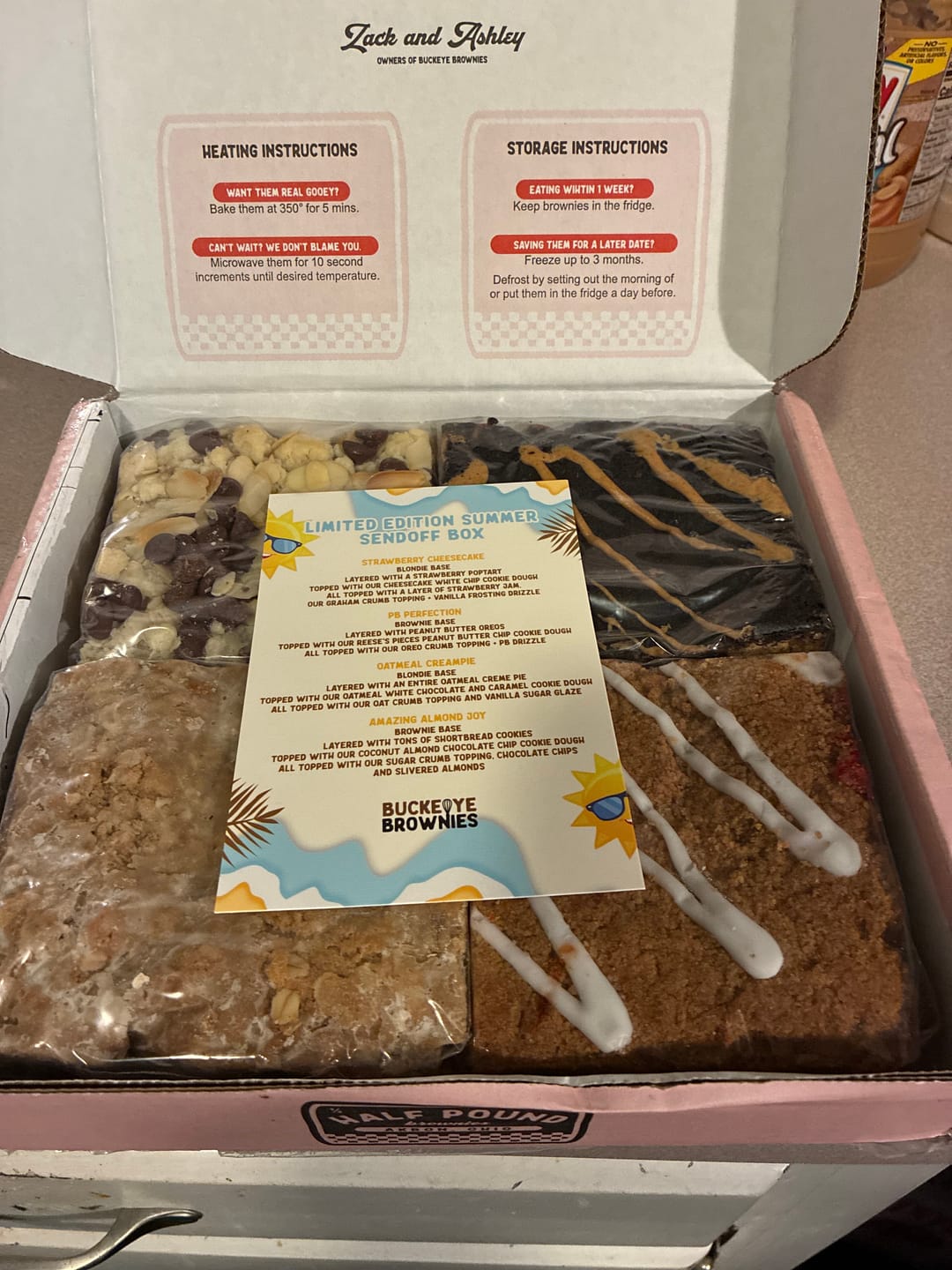Customer photo review of Limited Edition Summer Sendoff Box