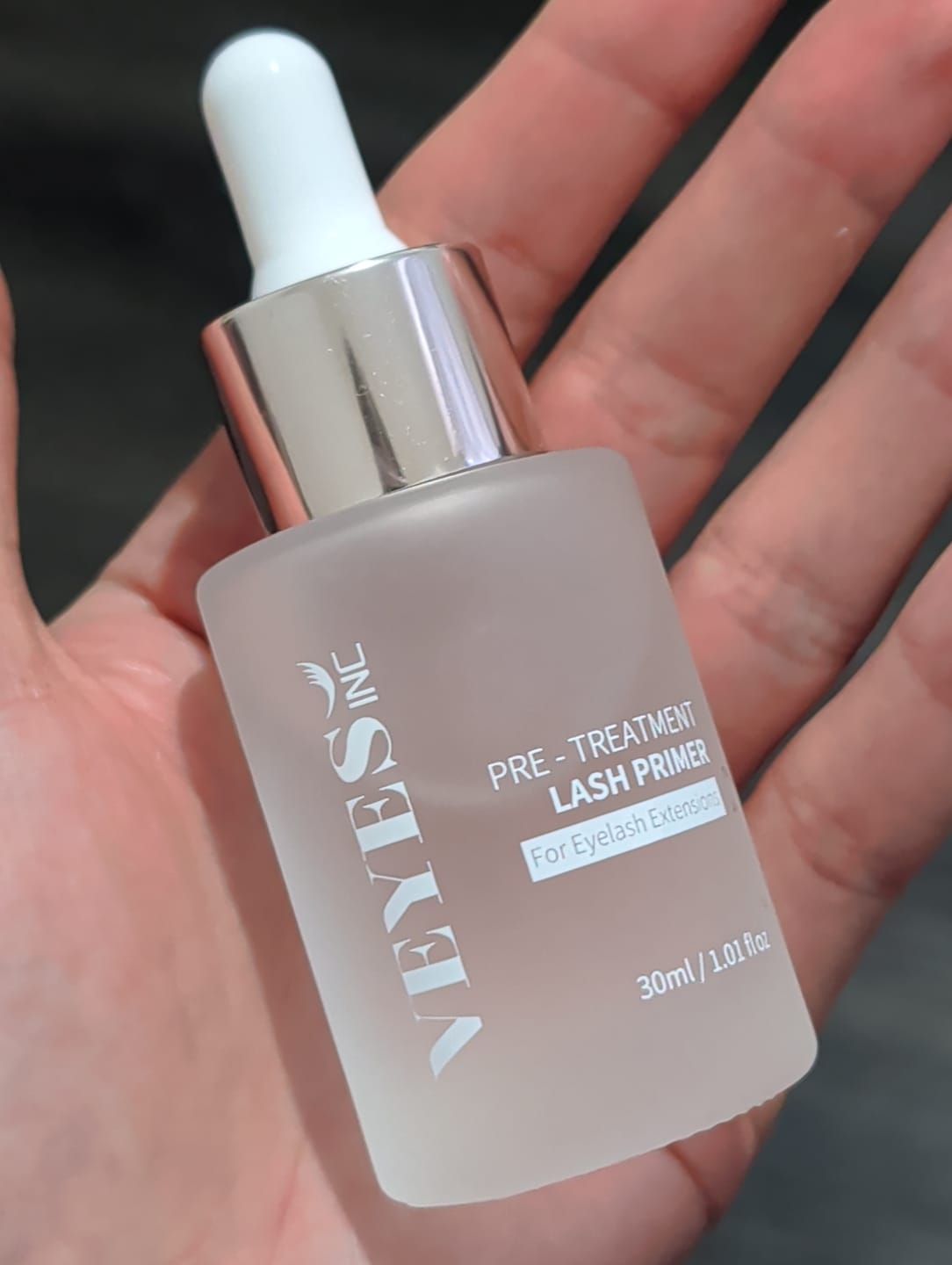 Customer photo review of PRE-TREATMENT Lash Primer 30ml