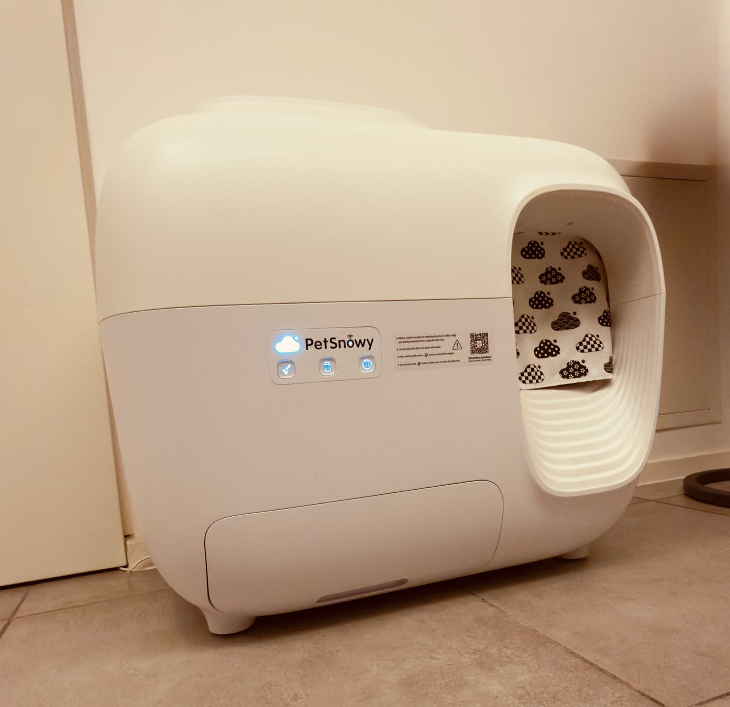 Customer photo review of Self-Cleaning Litter Box