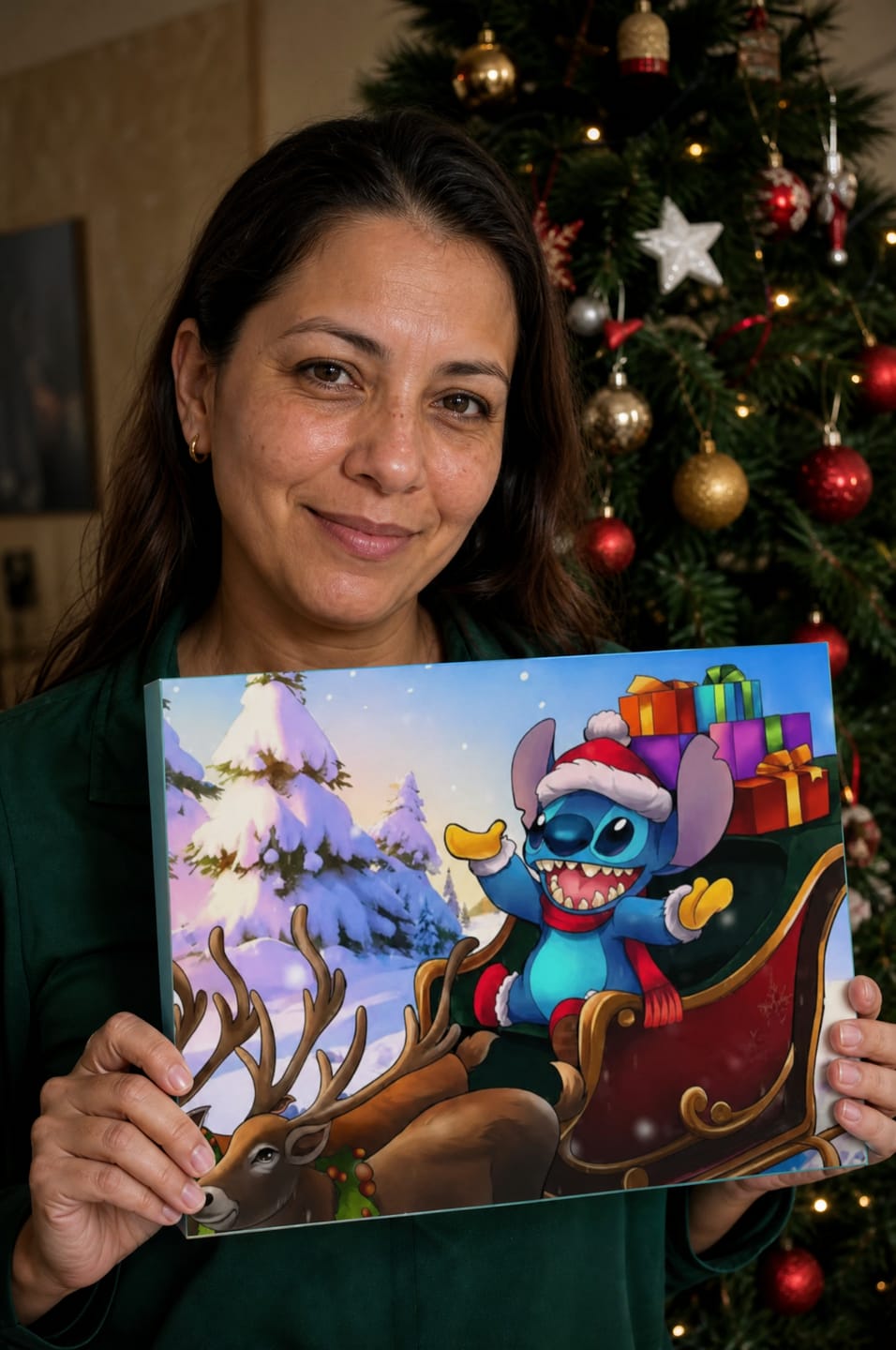 Customer photo review of Calendario de Adviento Joyas Ohana