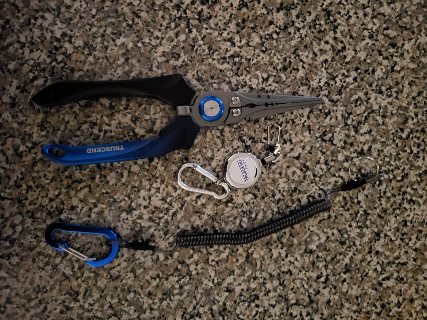Customer photo review of Lockable Fishing Pliers with Ergonomic Handle & Teflon Coating