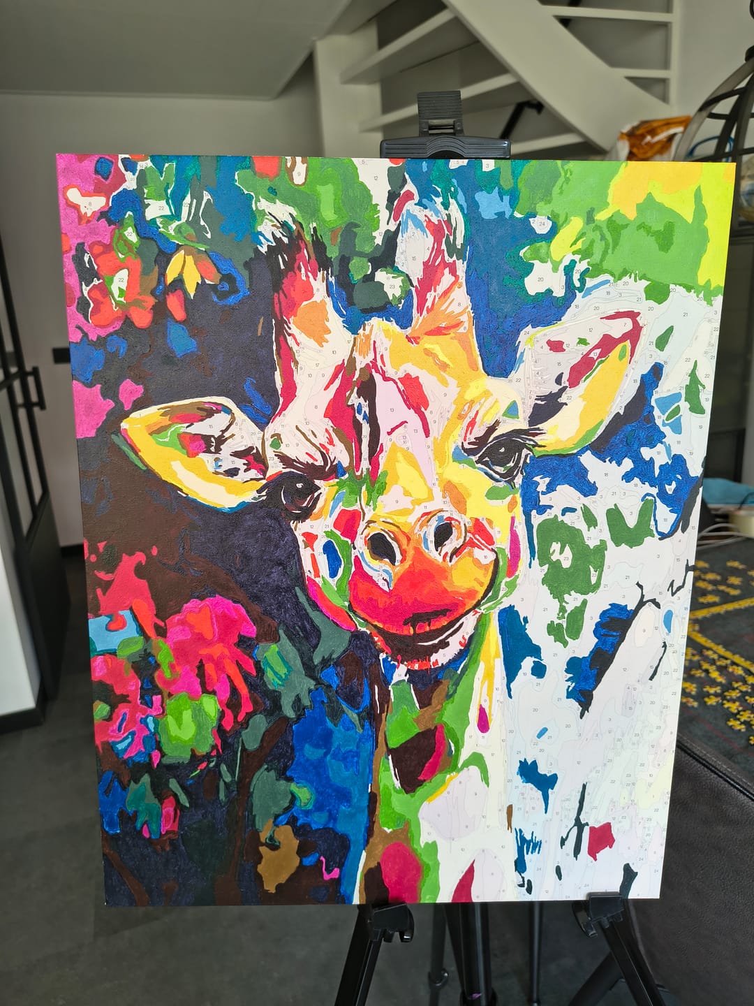 Customer photo review of Abstracte Giraffe