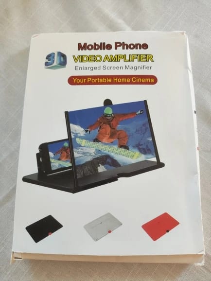 Customer photo review of Amplificador Pantalla Móvil