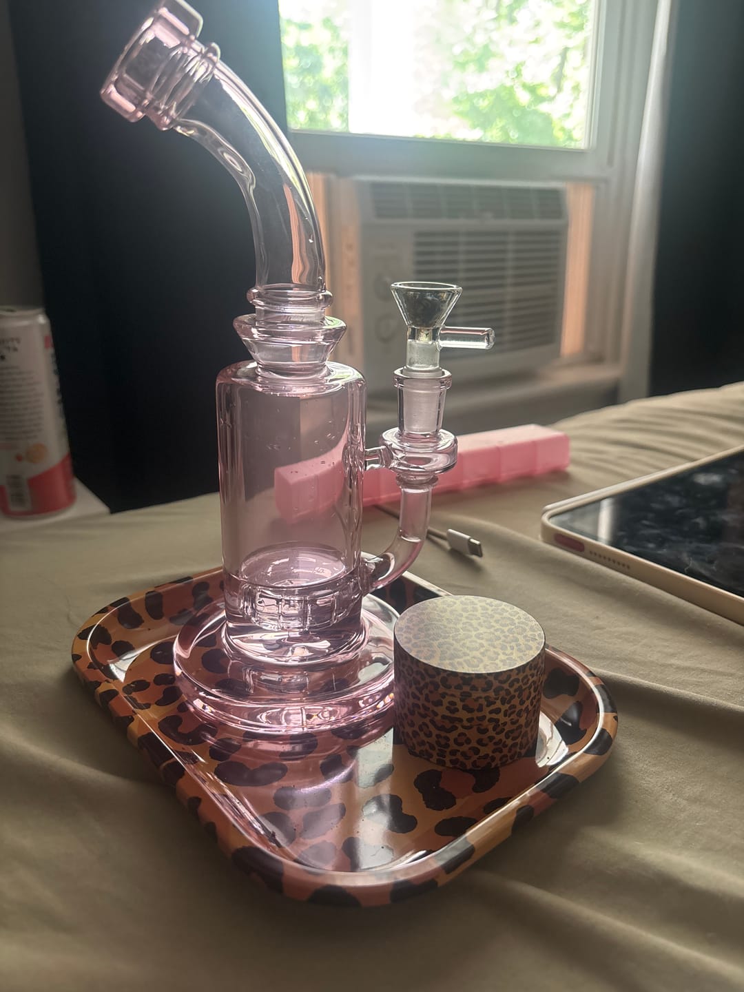 Customer photo review of PINK ALMOST BASIC BONG