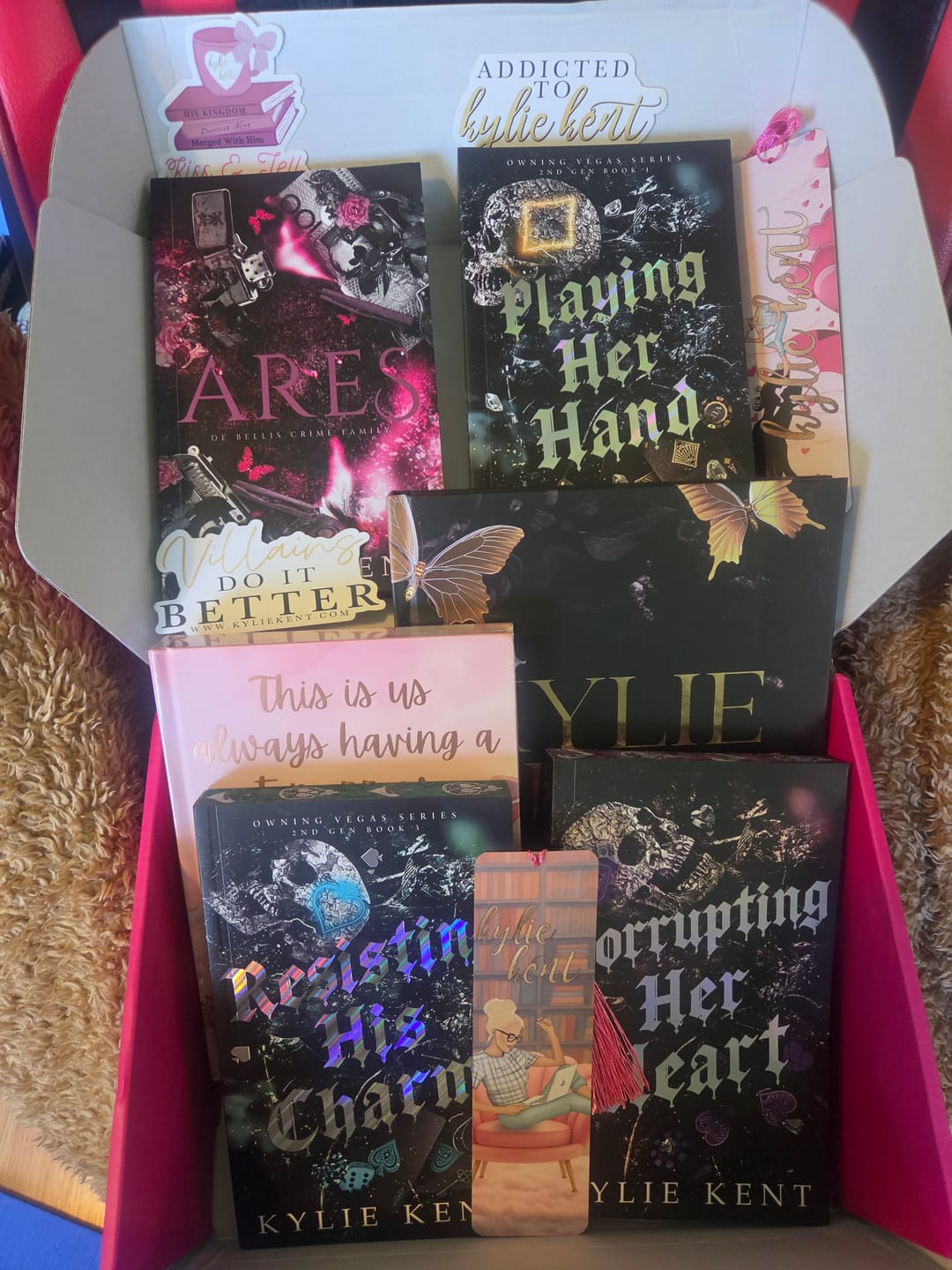 Customer photo review of Playing Her Hand – Kylie Kent Dark Vegas Romance