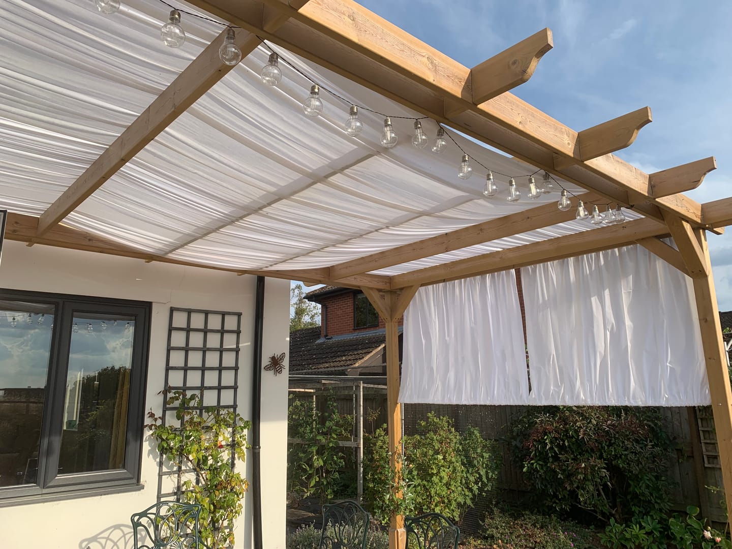 Customer photo review of 94” Polycotton Sheeting Fabric