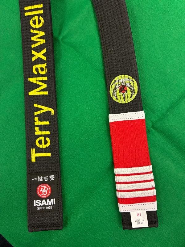 Customer photo review of Isami BJJ Black Belt Premium