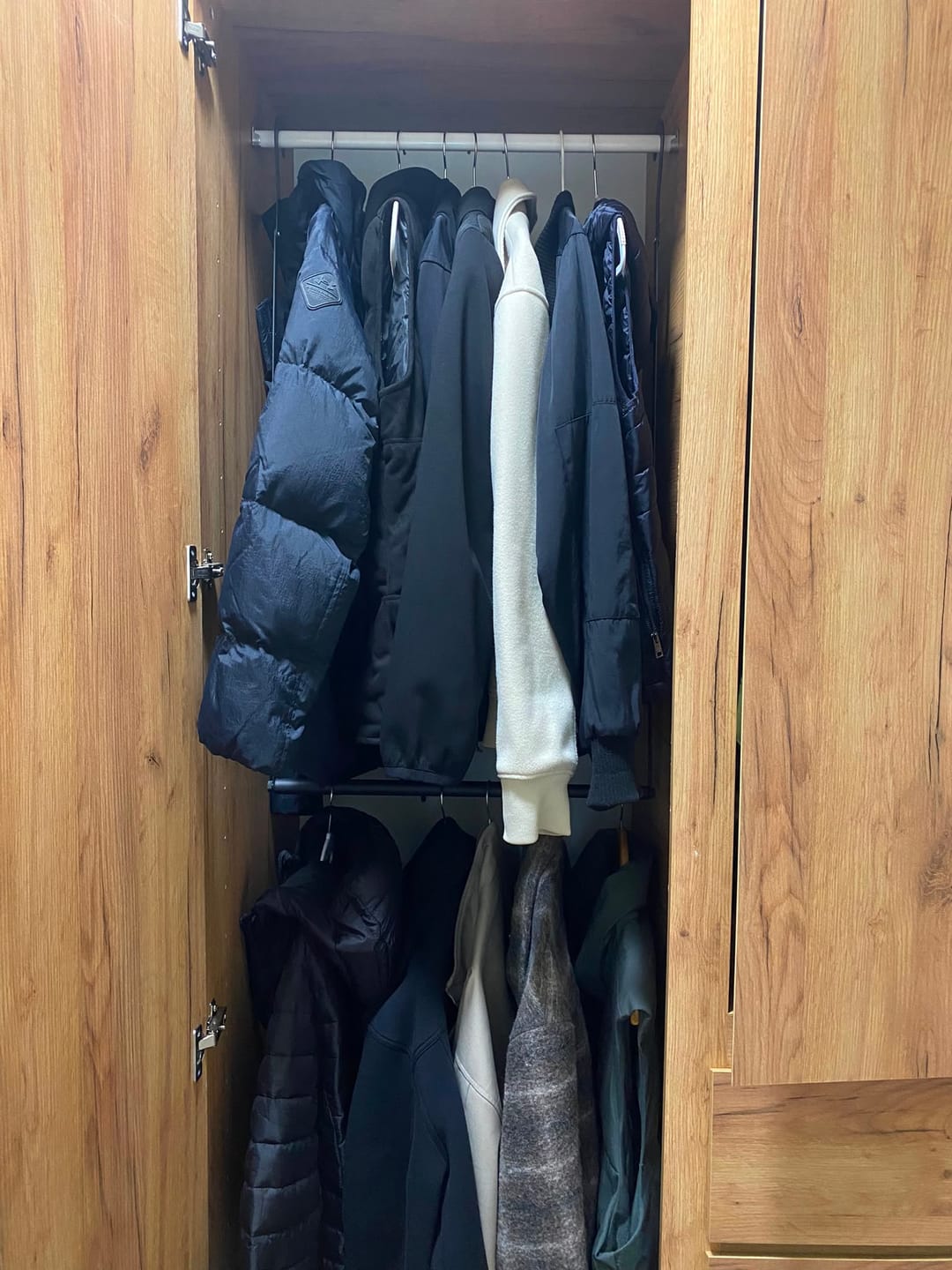 Customer photo review of Verstellbare Kleiderstange