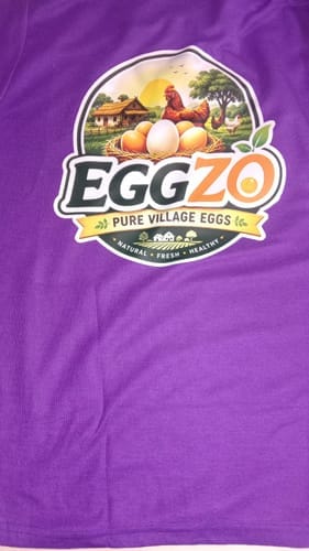 Customer photo review of Customized Polo T-Shirt With Your Company Logo | Brand Logo T-Shirt | PrintMine.in