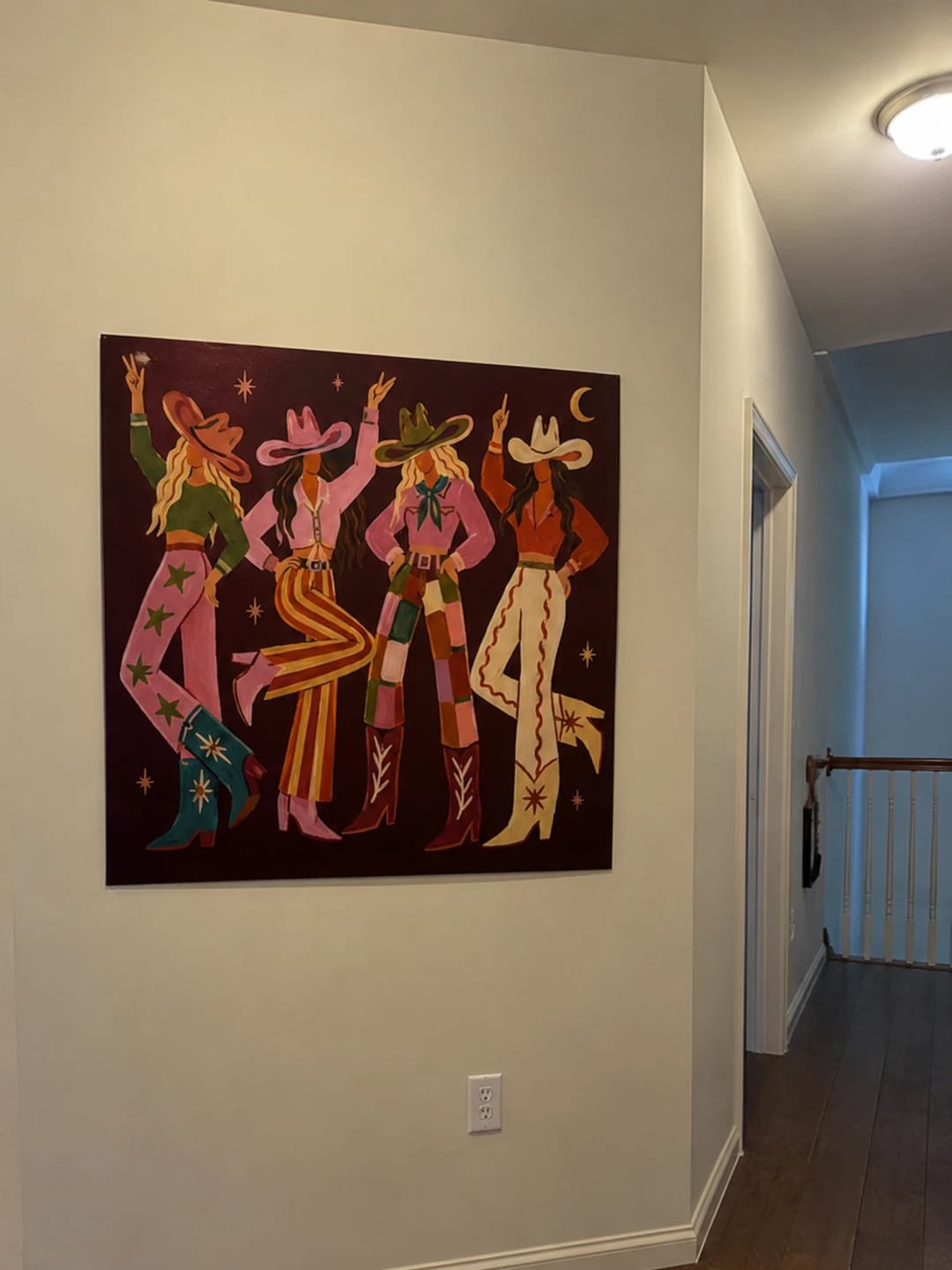 Customer photo review of Western Pop Art｜Starlit Cowgirl Soirée