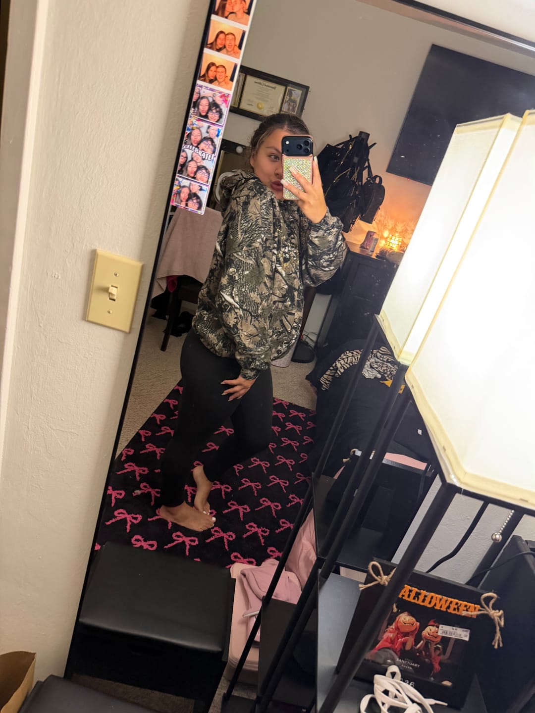 Customer photo review of W5168 - Camo Bling Hoodie