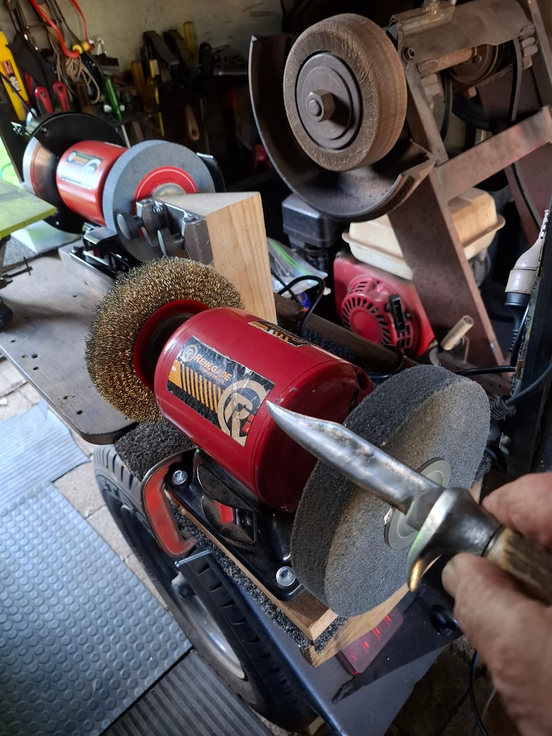 Customer photo review of CCC Premium Nylon Abrasive Wheels