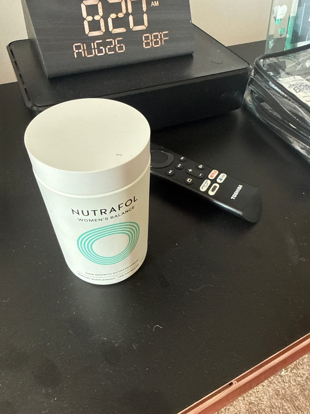 Customer photo review of Nutrafol® Women's Balance Hair Growth Nutraceutical - 1-Month Supply
