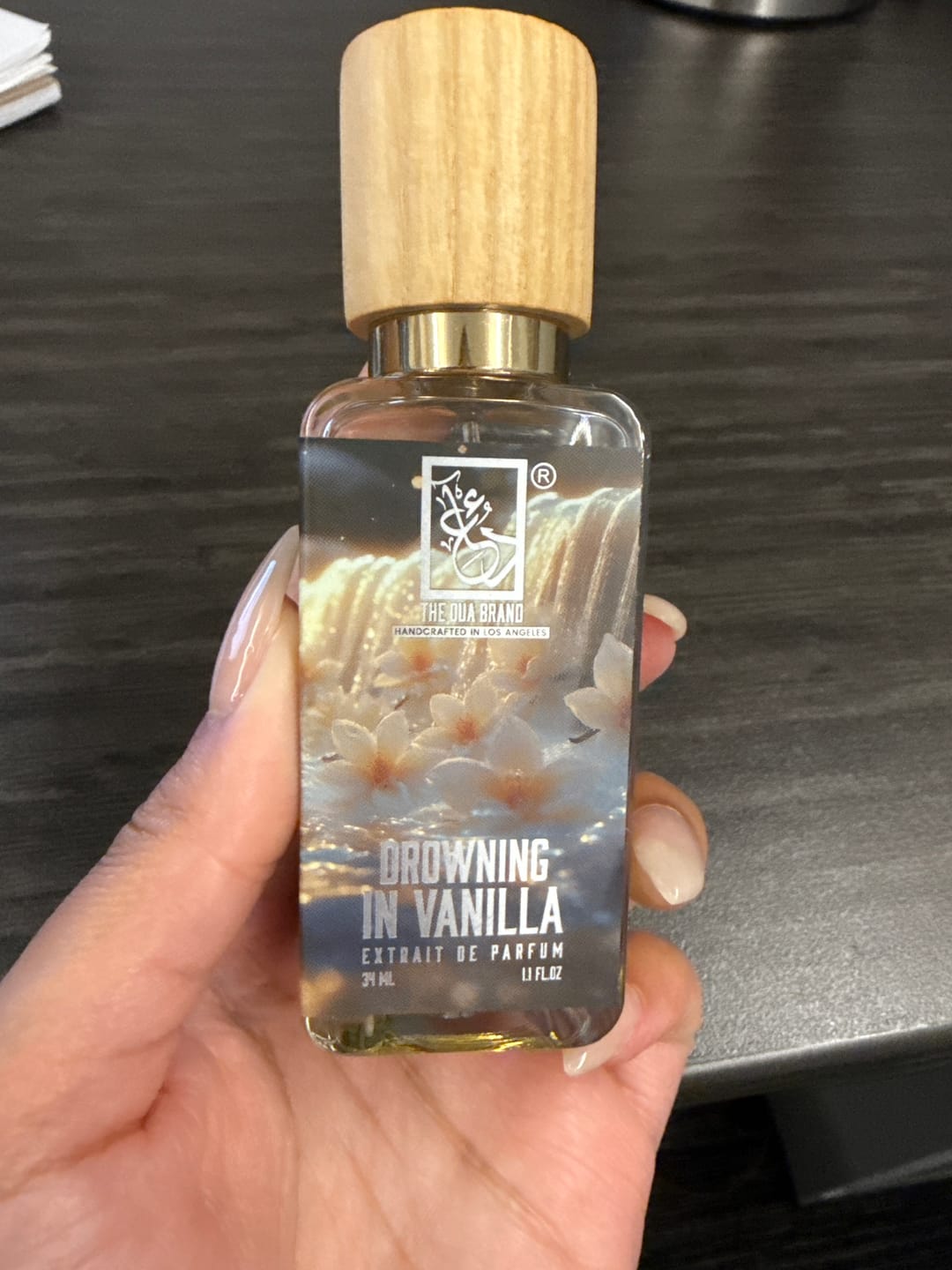 Customer photo review of Drowning in Vanilla