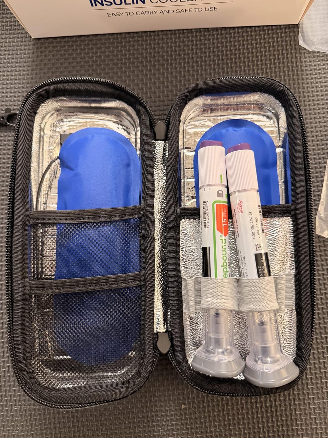 Customer photo review of Sekors® Dijital Göstergeli Soğutmalı İlaç Çantası
