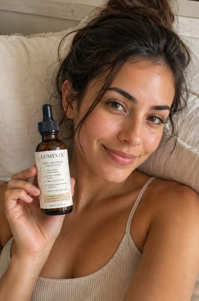 Customer photo review of Olio naturale contro i peli indesiderati del viso