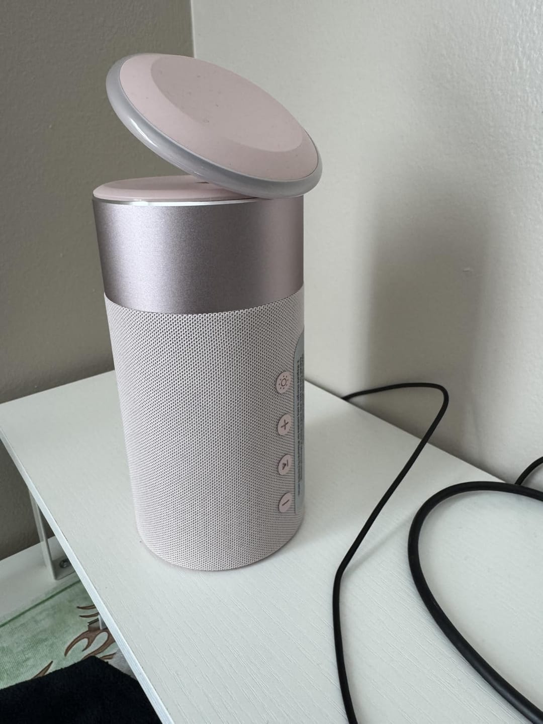 Customer photo review of GlowCharge 3-in-1 Charging Speaker